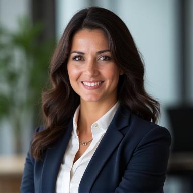 Retrato profesional de la Lcda. Carmen Ortiz, Socia